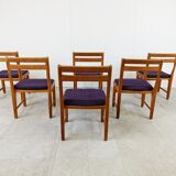 Raphael Chairs by Guillerme and Chambron for Votre Maison