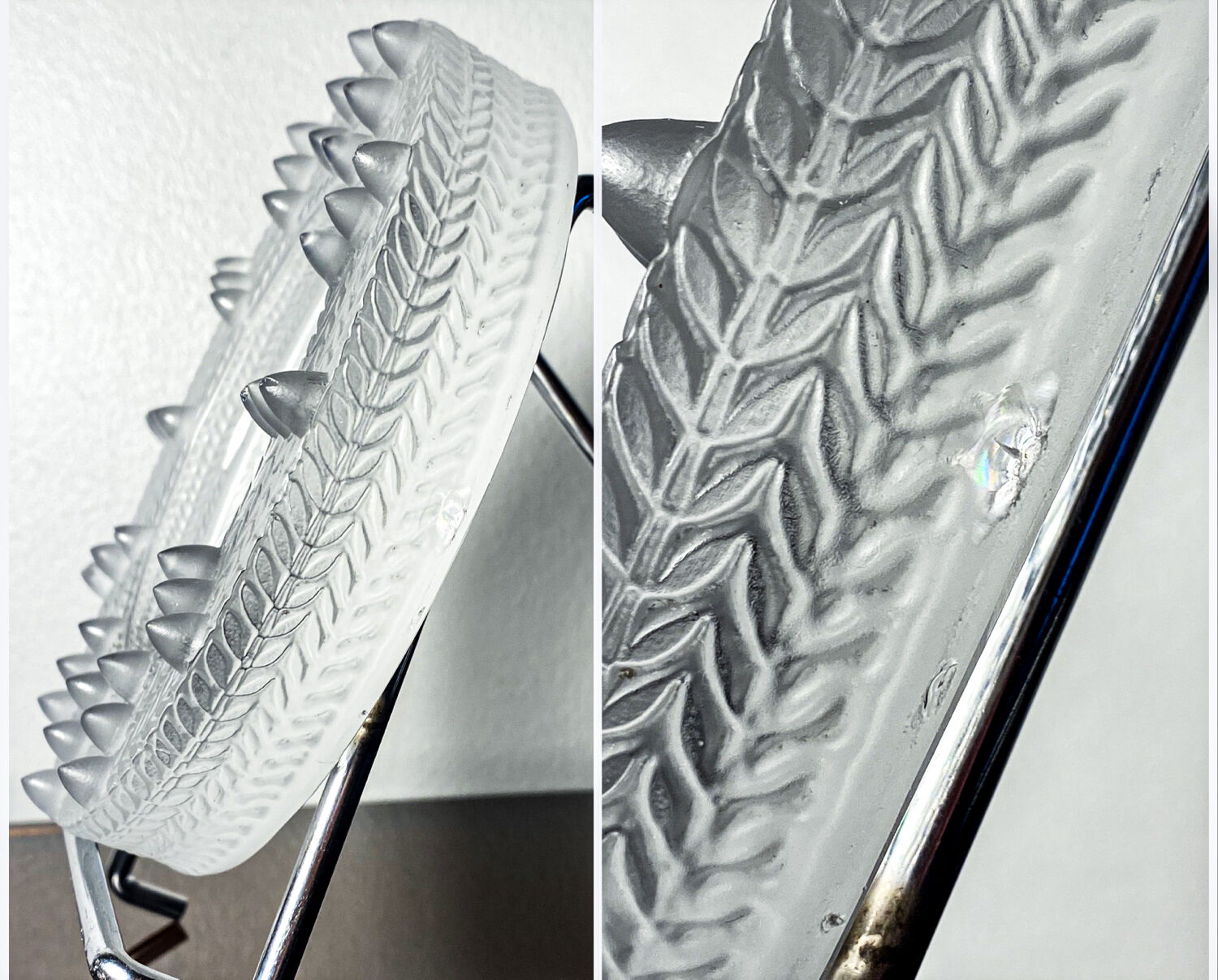 Unsigned Lalique Jamaica ashtray