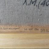 Russian school landscape of the 20th century