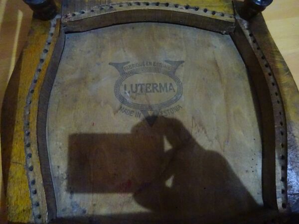 Paire de tabourets style bistrot Luterma