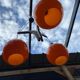 Scandinavian Rispal teak chandelier 1960