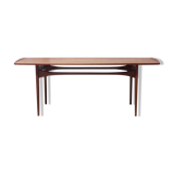 Table basse scandinave en teck de Kindt-Larsen