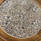 Wooden pedestal table / harness