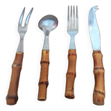 Bamboo cutlery set