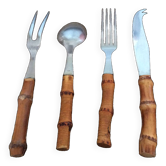 Bamboo cutlery set