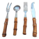 Bamboo cutlery set