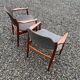 two armchairs model 62A designed by Arne Vodder for Sibast Møbler,