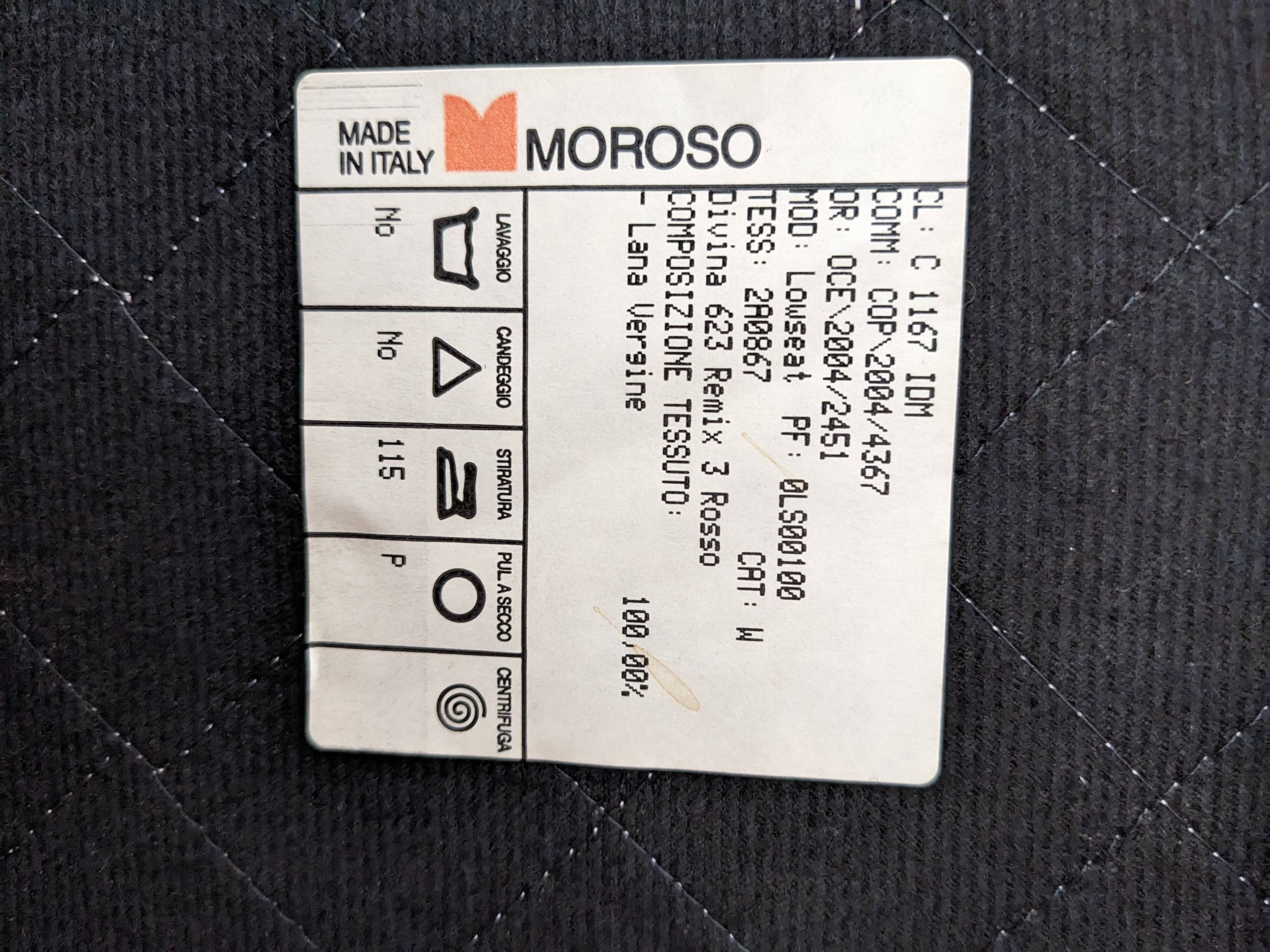 Low Seat, Moroso edition