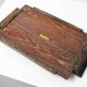 French Art Deco Cerused Oak Serving Tray with Raised Handles, 1920s