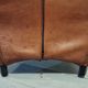 Vintage Dutch leather lounge chair, 1990s, Montis style