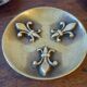 Bronze bowl decorated with fleur-de-lis