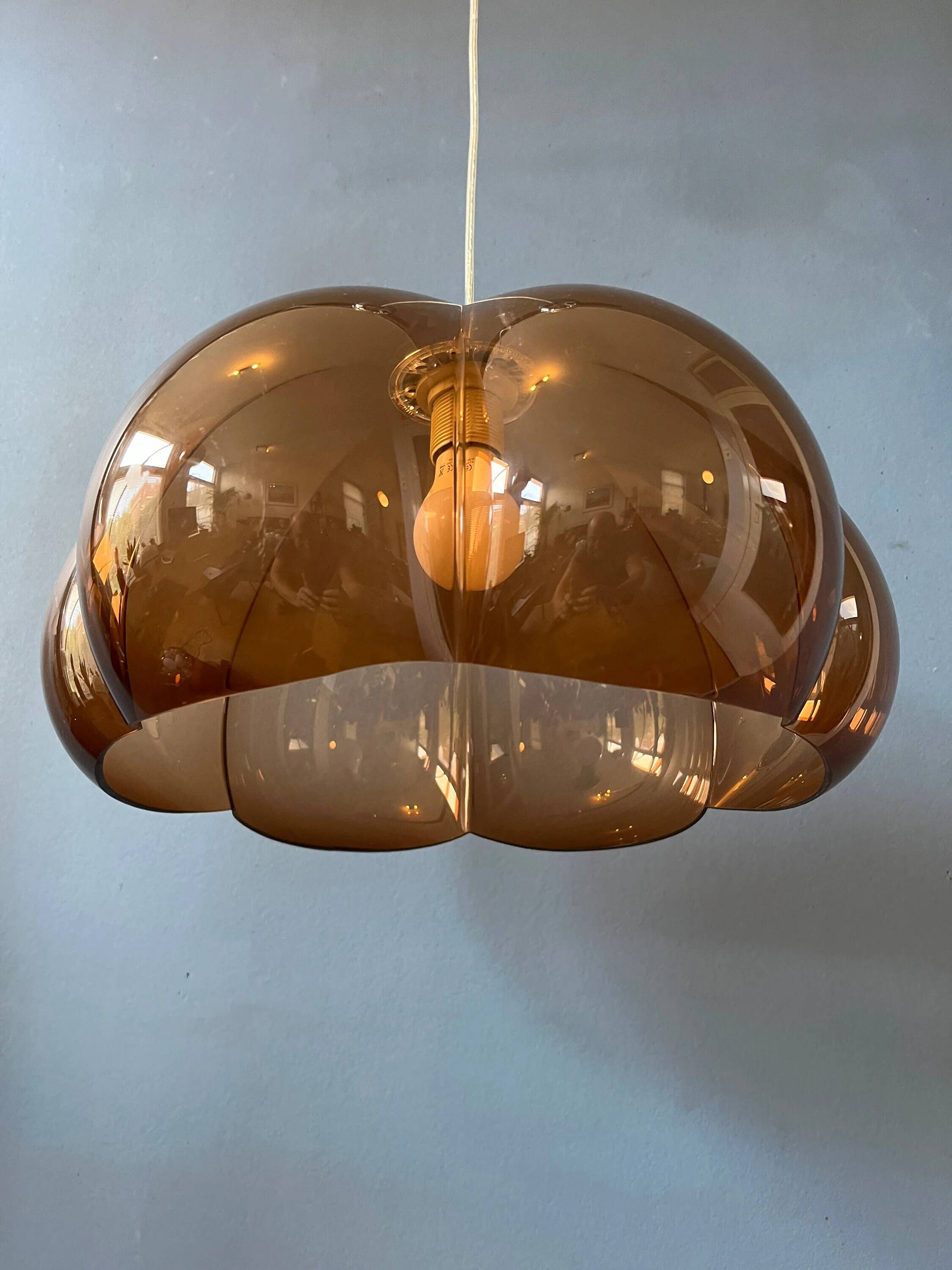 Vintage Herda Space Age suspension | Mid-Century lamp | 70s retro lighting
