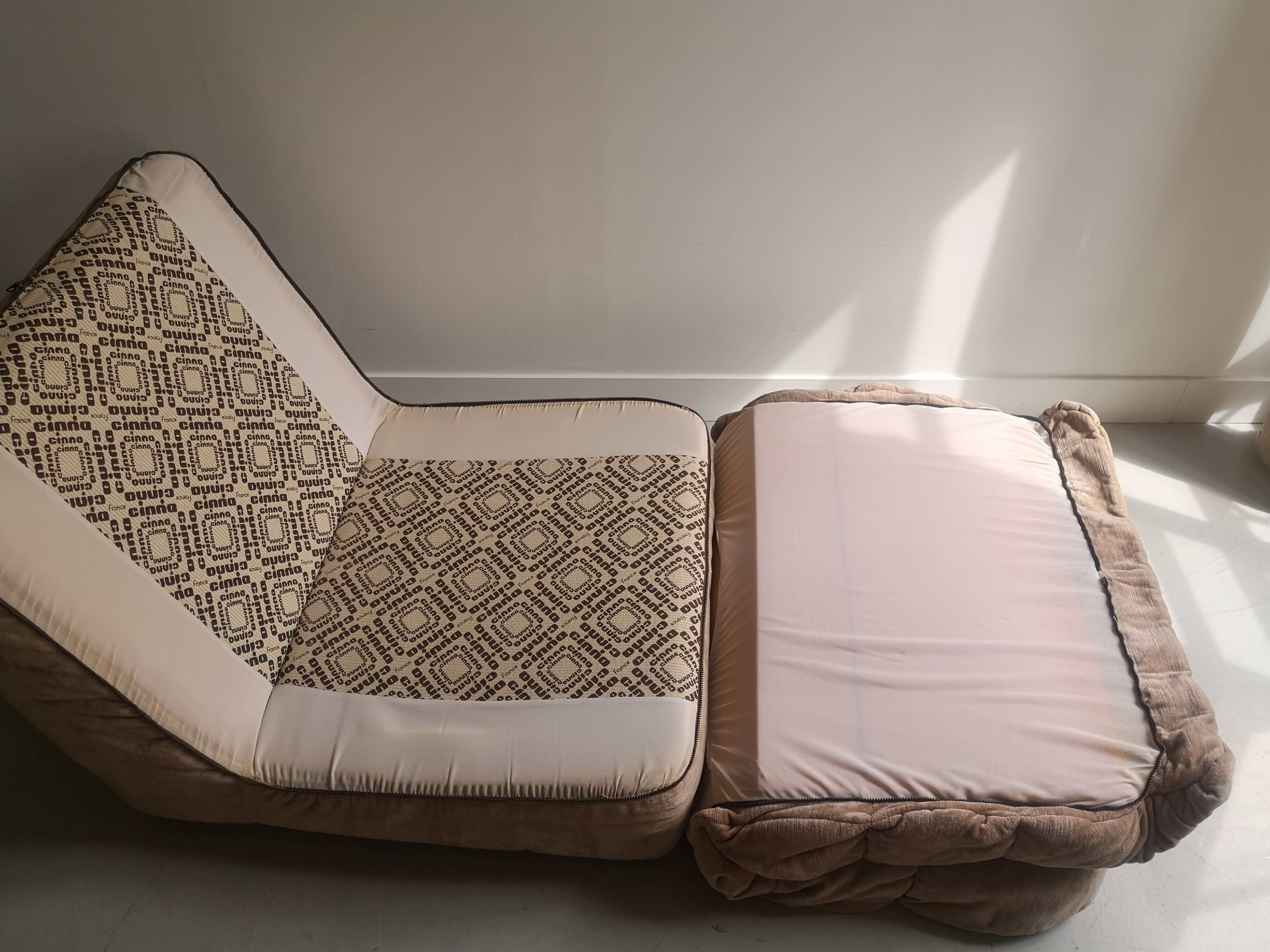 Velvet heater for Cinna, 1970