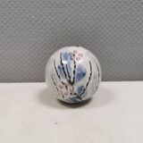 A beautiful little spherical vase from Danish Barholt Ceramics, 1970s–80s.