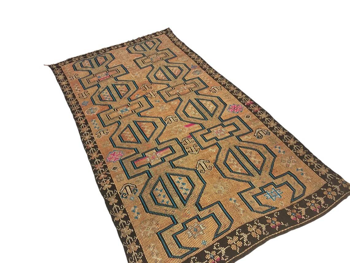 Kilim vintage kurde bohème