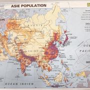 School map of Asia