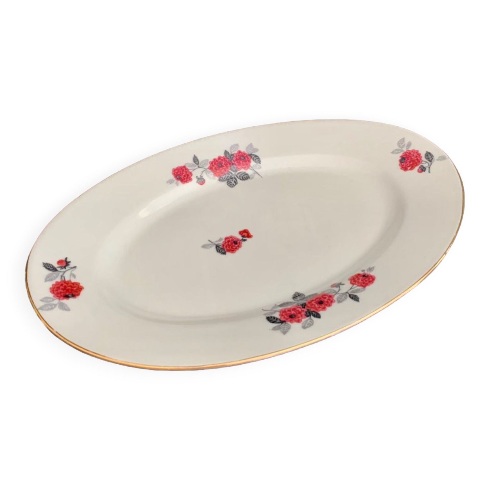 Vintage oval serving dish