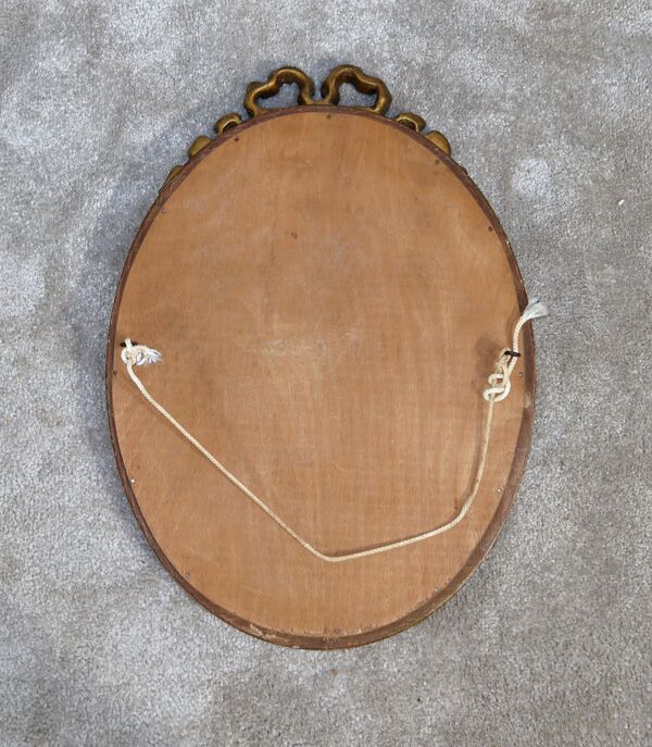 Miroir ovale, style Louis XVI - Début XXe