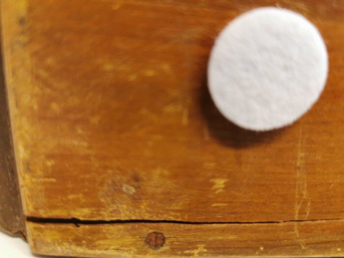 Plateau de service antique en bois d’acajou, verre et nacre