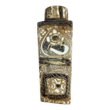 Scandinavian stoneware vase decorated with birds and flowers – Nils Thorsson for Royal