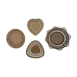 Baskets, wicker and caning, wall decoration