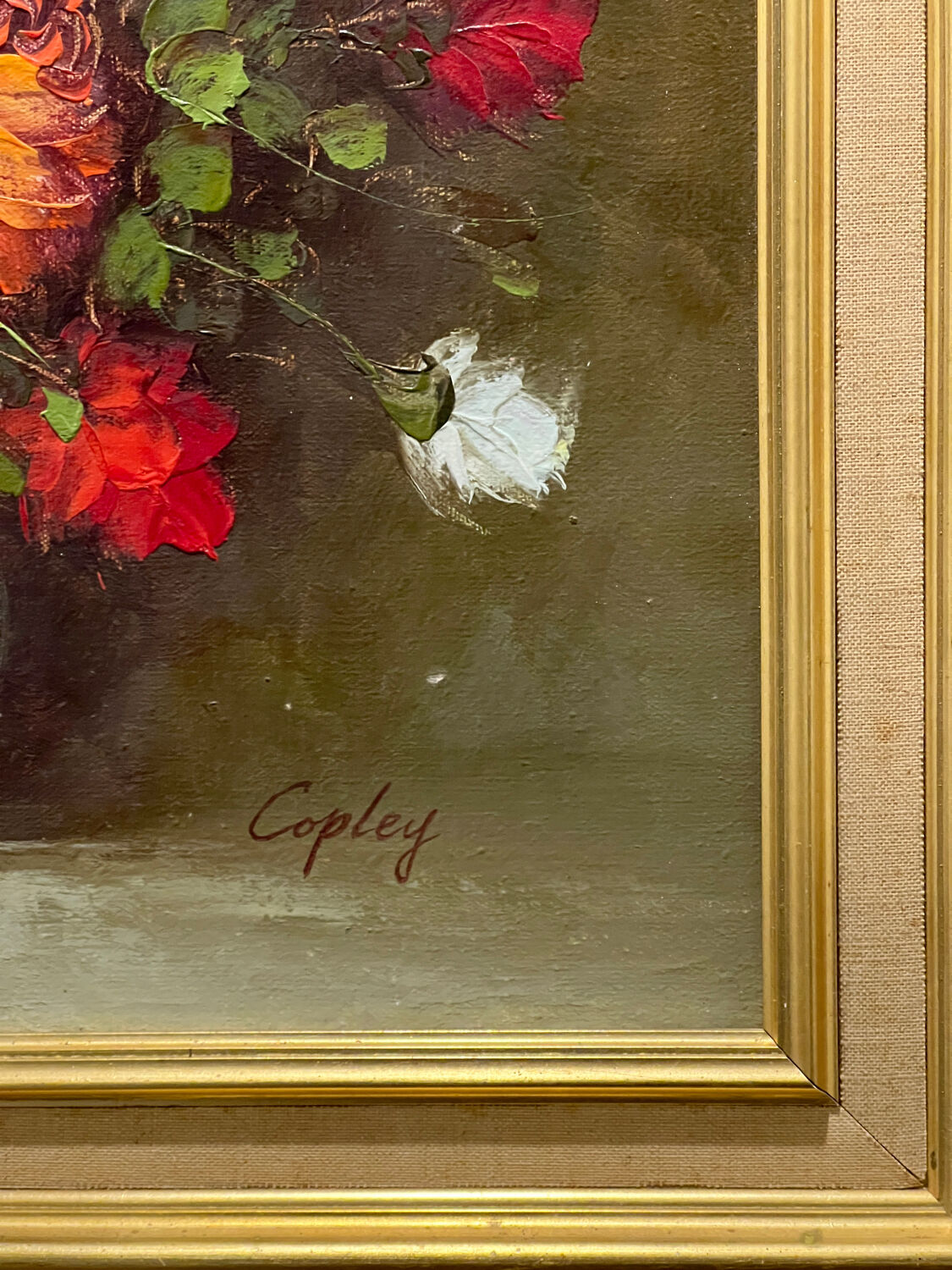 Nature morte Une vase avec des Roses