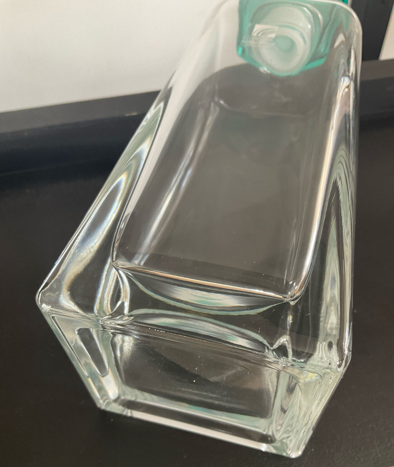 Vintage whisky decanter and Luigi Bormioli Italy glasses