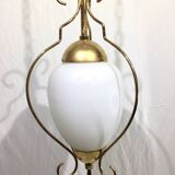 1-light lantern in gold metal