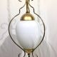 1-light lantern in gold metal