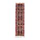 1970s Vintage Turkish Hand-Knotted Wool Cotton Purple Runner Rug 83x310