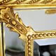Gold Mirror XL Crown Napoleon III Style France 127x86cm