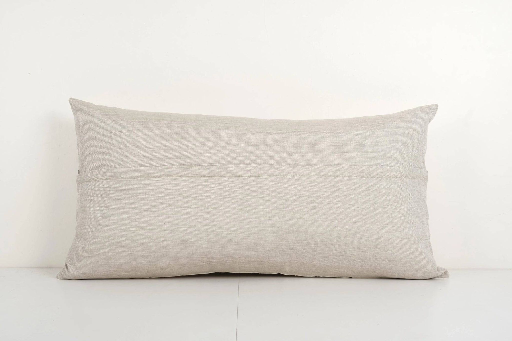 Vintage embroidered cushion cover 46x89 cm