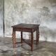 Coffee table, small vintage Indonesian modernist table in teak.