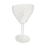 Crystal Art Deco wine glasses