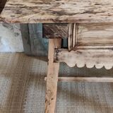 Table de chalet art populaire