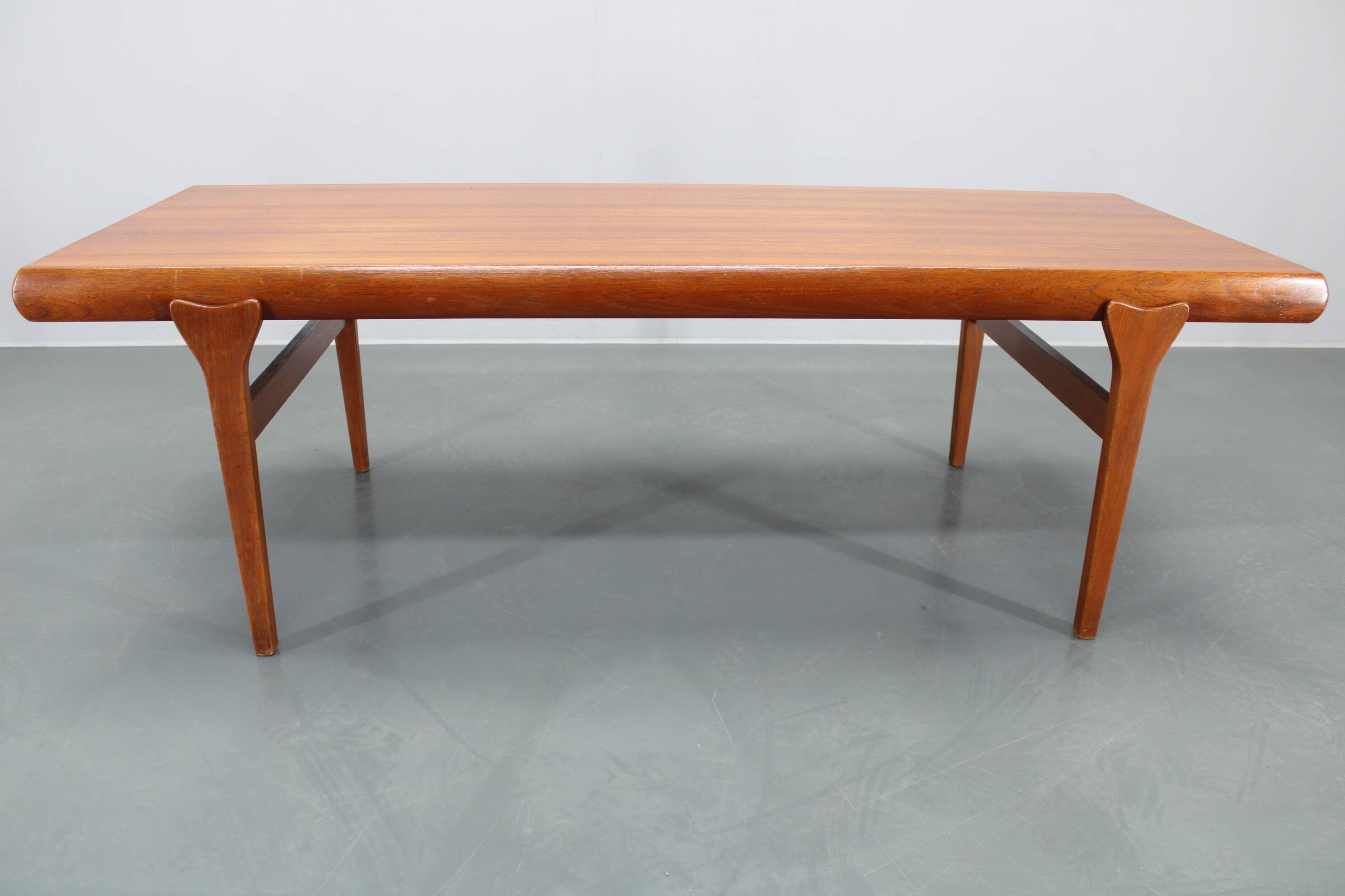 1960s Johannes Andersen Restored Teak Coffee Table for CFC Silkeborg, Denmark
