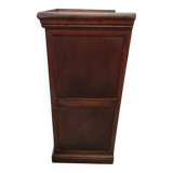 Armoire suspendue ancienne en acajou français, années 1870