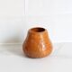 Ancient Albi pottery in glazed terracotta, ceramic vase.