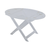 Vintage plexiglass serving tray or side table
