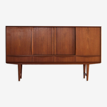 Vintage high board | wall cabinet | E.W. Bach | Danish