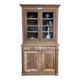 Two-part buffet in raw oak