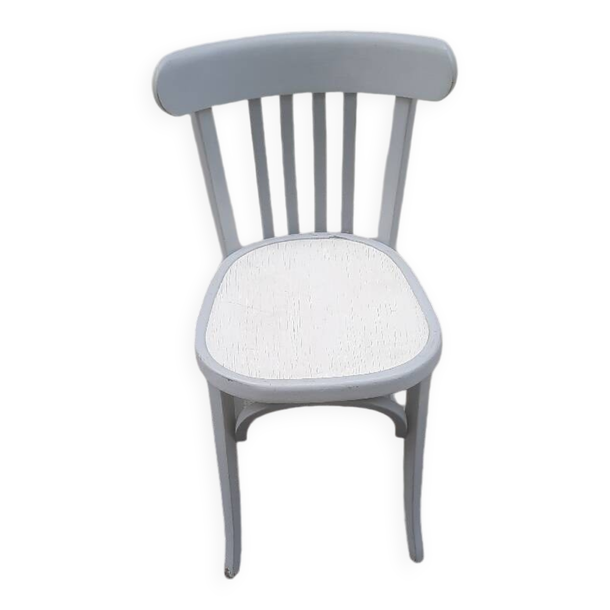 Painted wooden bistro chair