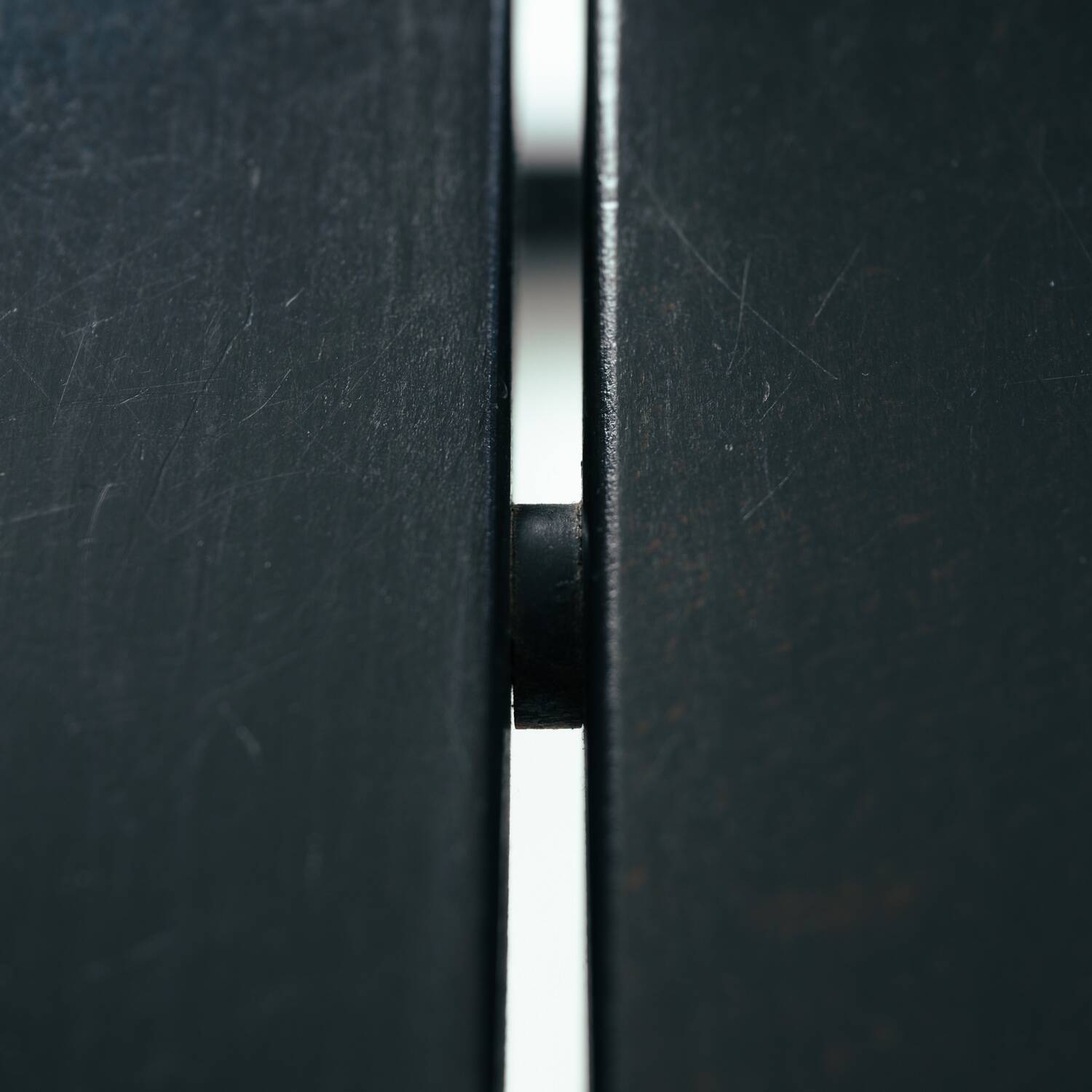 Table à manger vintage à lattes, 1960