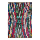 Handwoven Turkish Recycled Boho Rug 175 cm x 244 cm
