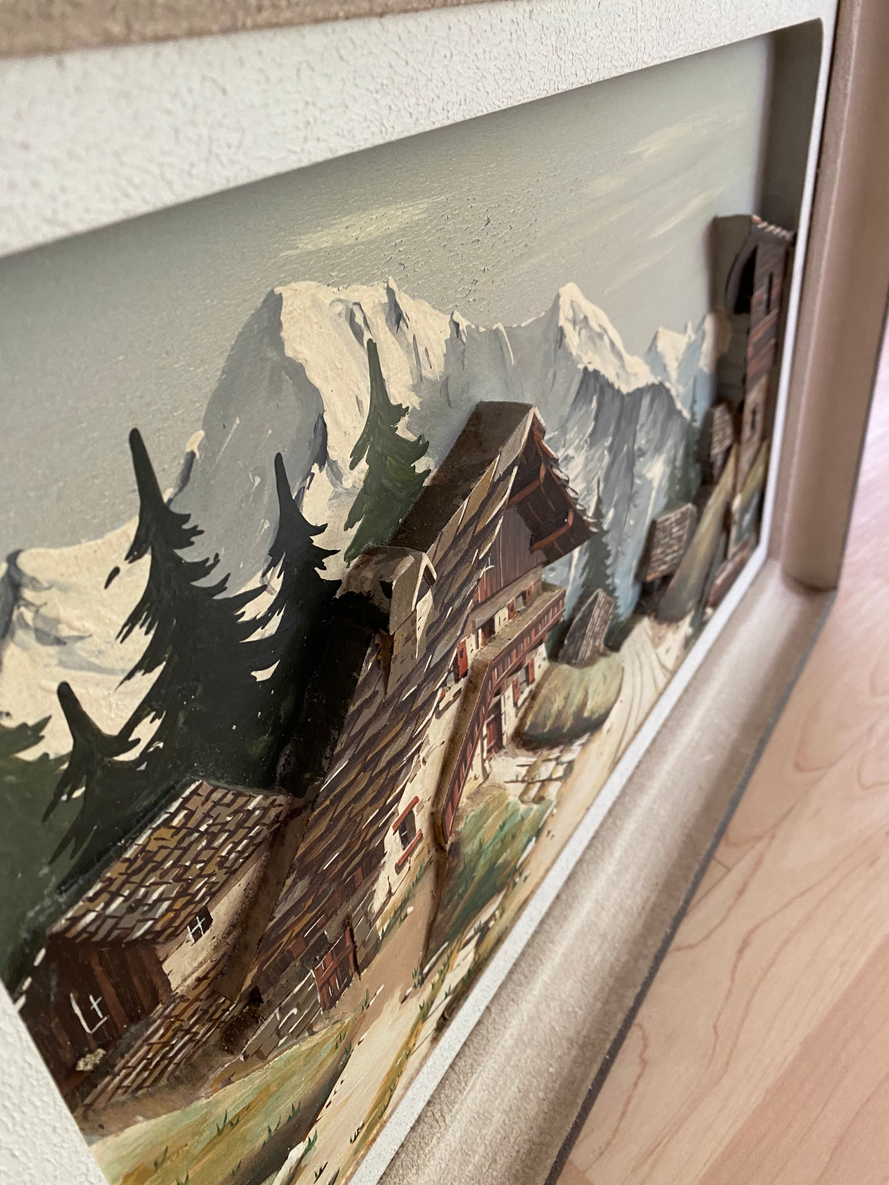 Old relief painting raugel