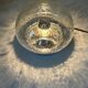 Bubble glass lamp vintage design 70 years