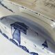 Rare vegetable dish by A. Lebacqz & M. Bouchart, marine decoration