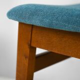 Vintage Danish chairs with upholstered seat