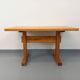 Charlotte Perriand Les Arcs vintage rectangular pine dining table from the 60s 70s