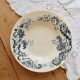 Antique hollow plate, ironstone HB&Cie Choisy-le-Roi - Sévigné model
